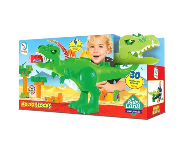 Molto: Kompleti blokova dinosaura od 30 komada