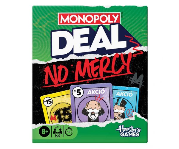 Monopoly Deal No mercy kártyajáték - Hasbro