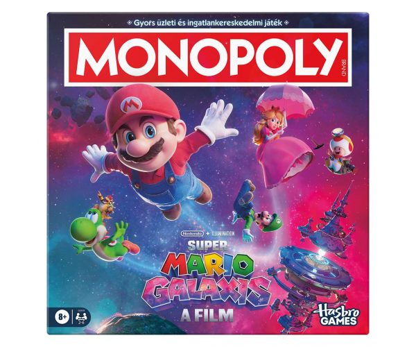 Monopoly Super Mario Galaxis A Film társasjáték - Hasbro
