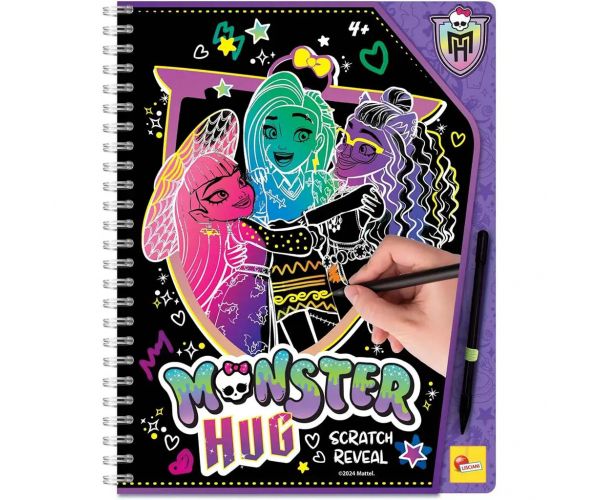 Monster High: Monster Hug képkarc készítő szett - Lisciani