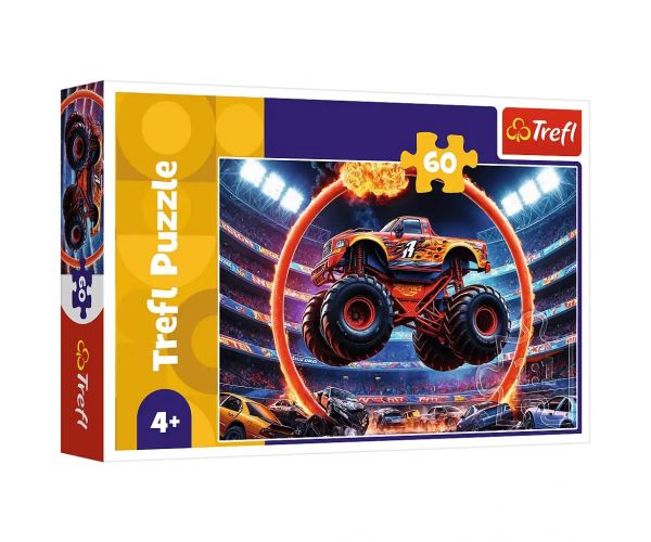Monster Truck show 60db-os puzzle - Trefl