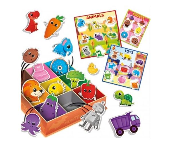 Montessori Baby: Igra organiziranja boja