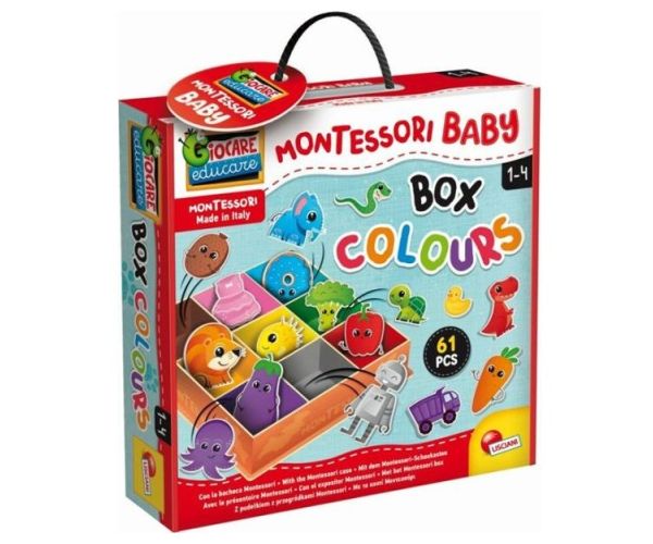 Montessori Baby: Színek rendszerező játék