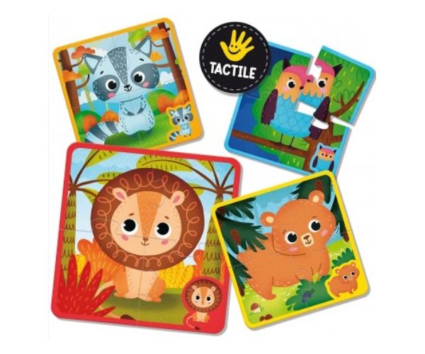 Montessori Baby: Touch Puzzle - Životinje