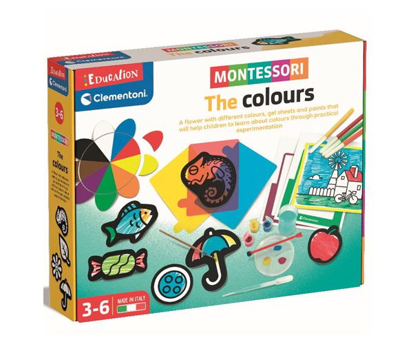Montessori - Razvojna igra otkrivanje boja - Clementoni