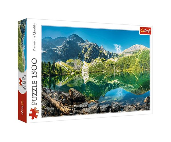 Morsko jezero, Tatra, Poljska puzzle 1500kom - Trefl