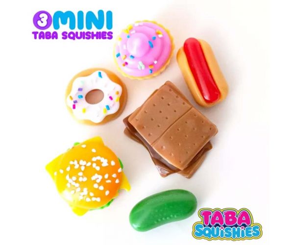 Mushmeez: uradi sam mekane squishy mini poslastice, set od 3 kom, razne, 1 kom