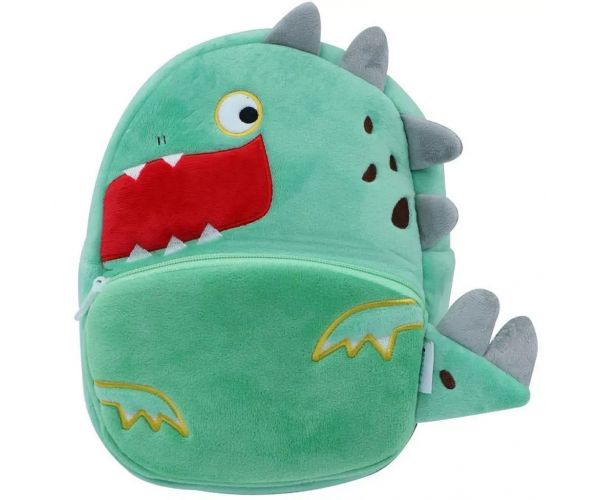 Luna: Must Team Dinoszaurusz mintás ovis plüss hátizsák 27x10x24cm