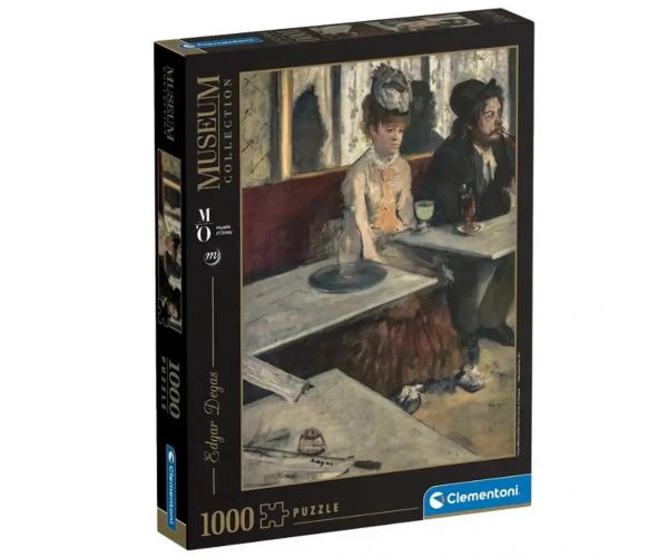 Museum Collection: Edgar Degas - Egy kávézóban 1000 db-os puzzle - Clementoni