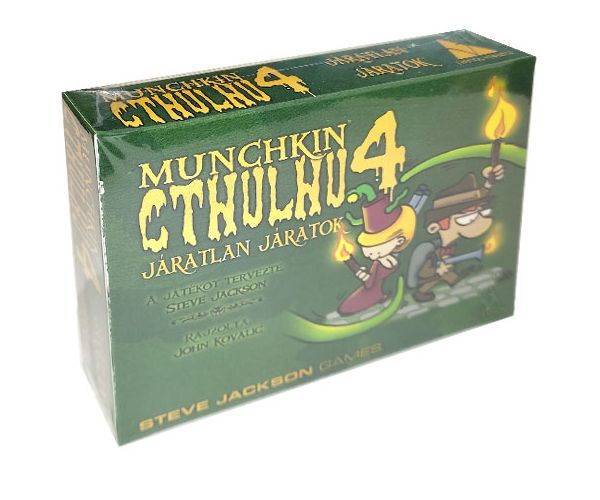 Munchkin Cthulhu 3 - Járatlan járatok társasjáték kiegészítő