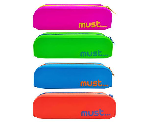 Must... Focus Neon silikonska pernica u četiri verzije