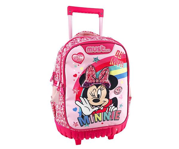 Must... Minnie Mouse sa tri pretinca, školska torba, ruksak