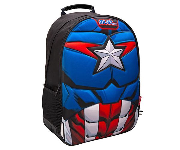 Must... Osvetnici Kapetan Amerike 3D uzorak školska torba, ruksak 32x15x43cm