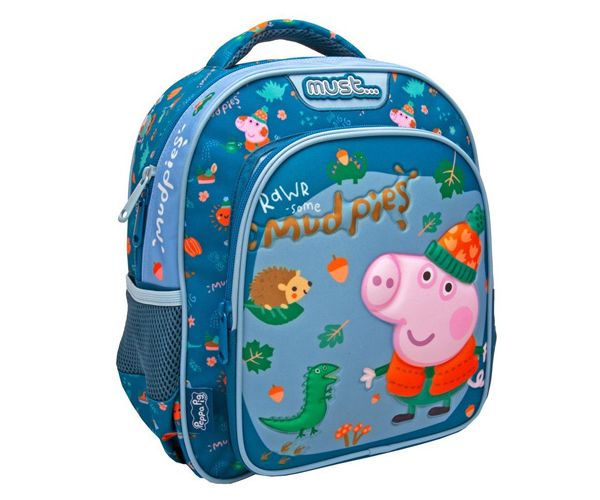 Must: Peppa Pig - George plavi ruksak 27x10x31cm