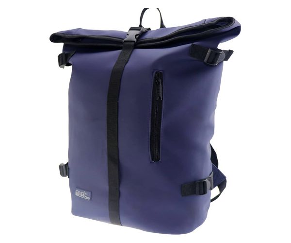 Must: Kék ergonomikus iskolatáska, hátizsák 30x13x52c