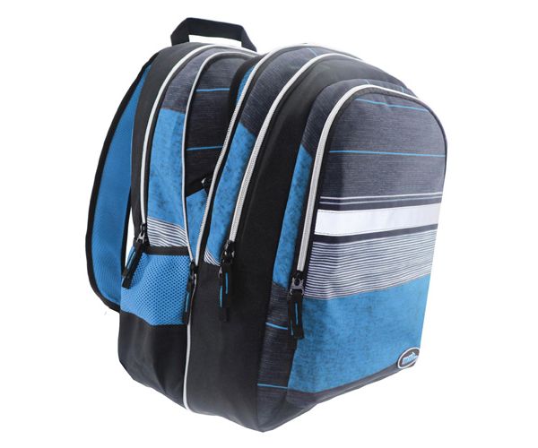 Must: Plavo-crna 2u1 školska torba, ruksak 47x25x33cm