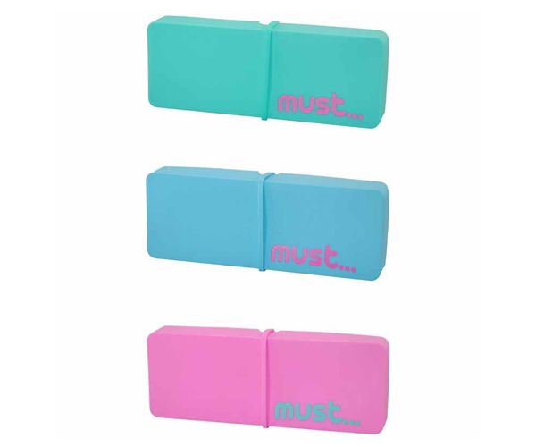 Must: Silikonski držač za olovke u boji u raznim verzijama 19x3x7cm 1kom