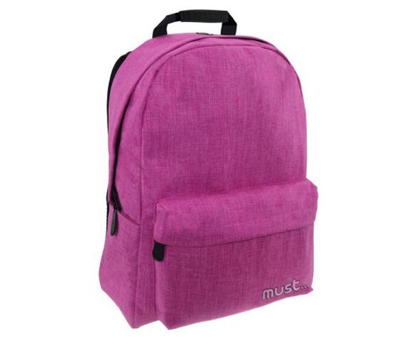 Must: Školska torba Pink Monochrome Jeans, ruksak 32x17x42cm