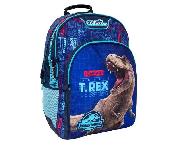 Must...Jurassic World T-Rex školska torba, ruksak 33x16x45cm
