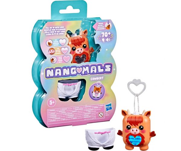 Nano-mals: Cowbert interaktív elektronikus boci figura – Hasbro