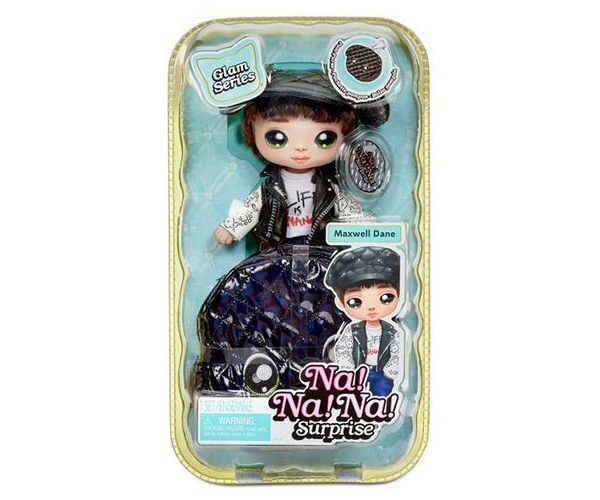 Na! Na! Na! Surprise: 2 u 1 Glam Metallic iznenađenje sa modnim dječjim novčanikom - Maxwell Dane