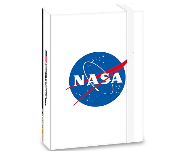 NASA fehér Füzetbox A/5-ös méretben
