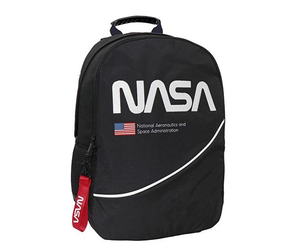 NASA školska torba s 2 odjeljka, ruksak 33x16x45cm