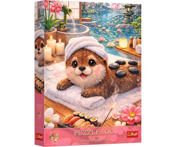 Mosolygós vidra 500db-os Prémium plus quality puzzle - Trefl