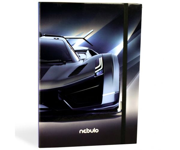 Nebulo: Füzetbox A/4-es méretben sportautó