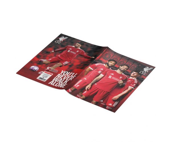 Nebulo: Liverpool A4 kockás füzet több változatban 87-32