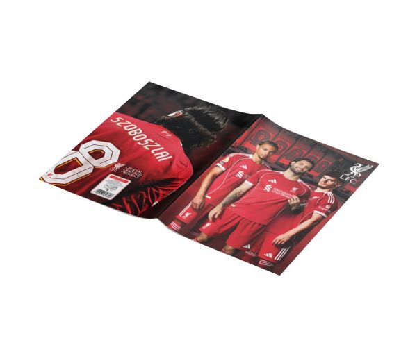 Nebulo: Liverpool A4 bilježnica s linijama u više varijanti 81-32