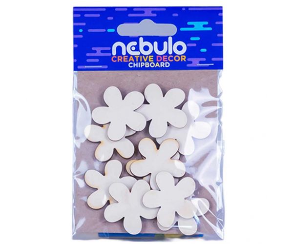 Nebulo: Mini cvjetovi kartonski ukrasi set od 10 komada