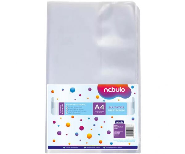 Nebulo: Navlaka za bilježnicu s umetkom, A4 format, pakiranje od 10 komada