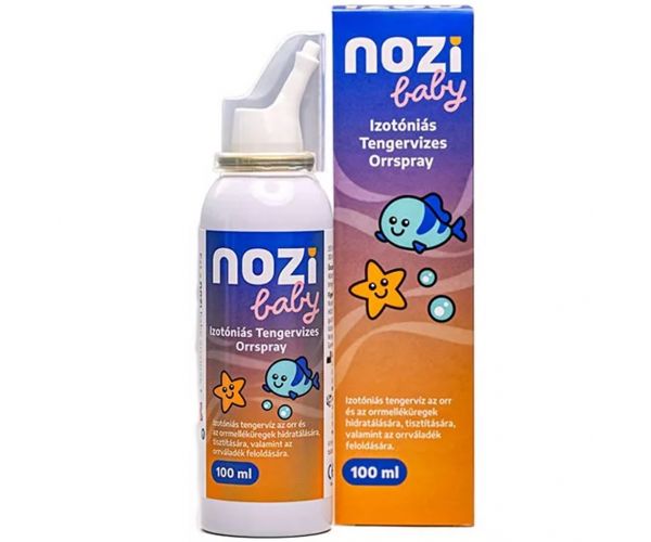 Nebulo: Nozi Baby izotonični sprej za nos s morskom vodom 100 ml