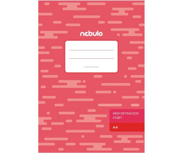 Nebulo: Kockás spirál füzet A/4