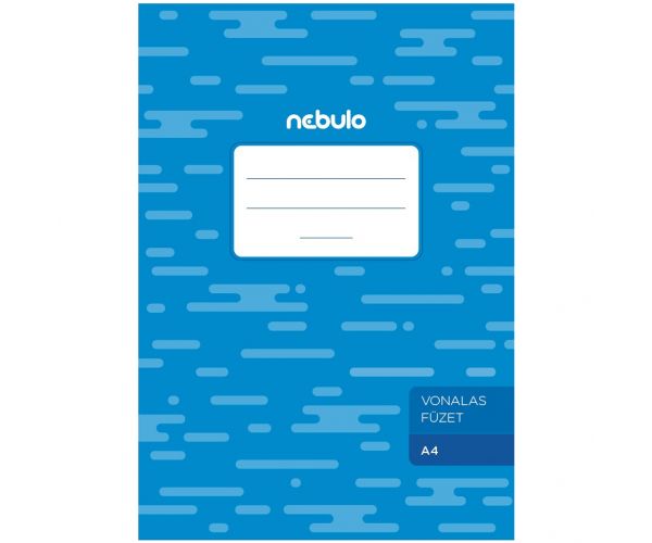 Nebulo: Vonalas spirál füzet A/4