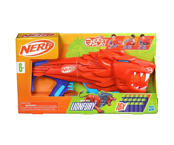 Nerf: Lionfury szivacslövő 16db tölténnyel - Hasbro