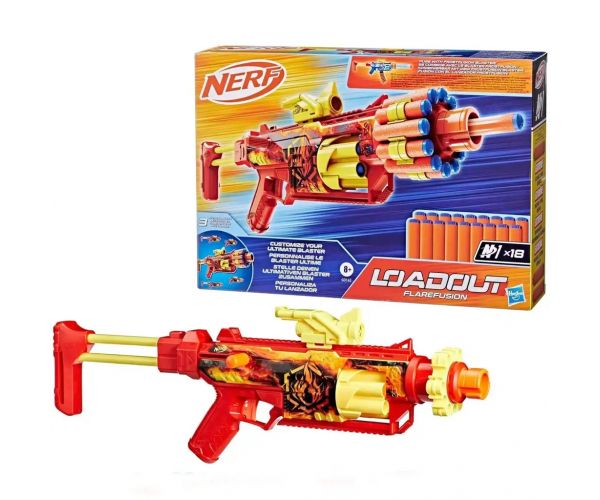 Nerf: Loadout Flarefusion szivacslövő fegyver - Hasbro