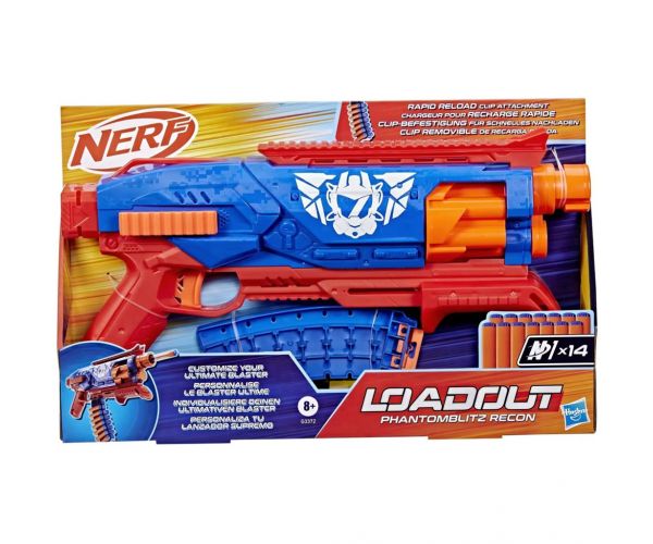 Nerf: Loadout Phantomblitz Recon szivacslövő fegyver - Hasbro