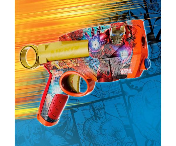 Nerf: Marvel Iron Man pjenasti pištolj - Hasbro