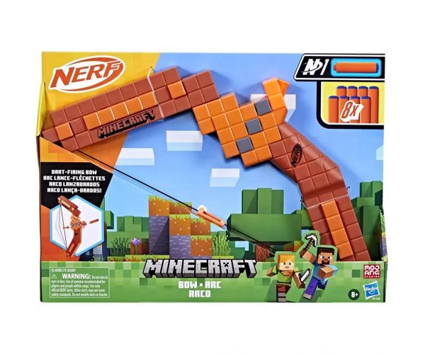 Nerf: Minecraft szivacslövő íj - Hasbro