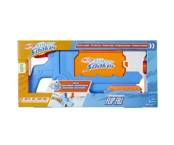 Nerf: Super Soaker Flip Fill vízipuska 887ml-es tartállyal - Hasbro