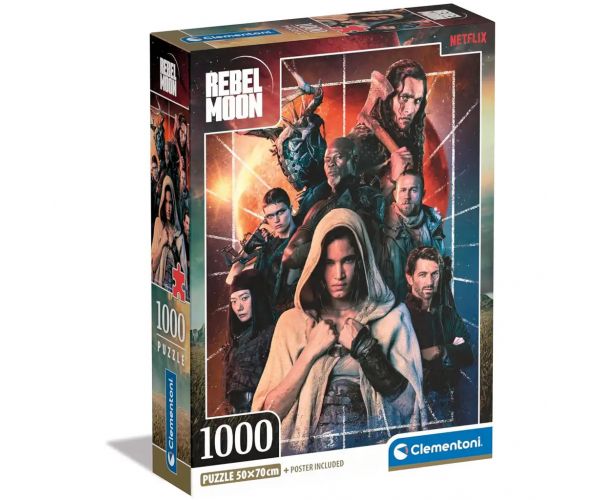 Netflix: Rebel Moon 1000-dijelna slagalica - Clementoni