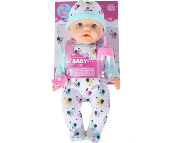 New Born Baby cumisüveges baba elefántos ruhában - Simba Toys