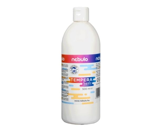 Nebulo: Bijela tekuća tempera u boci od 500 ml