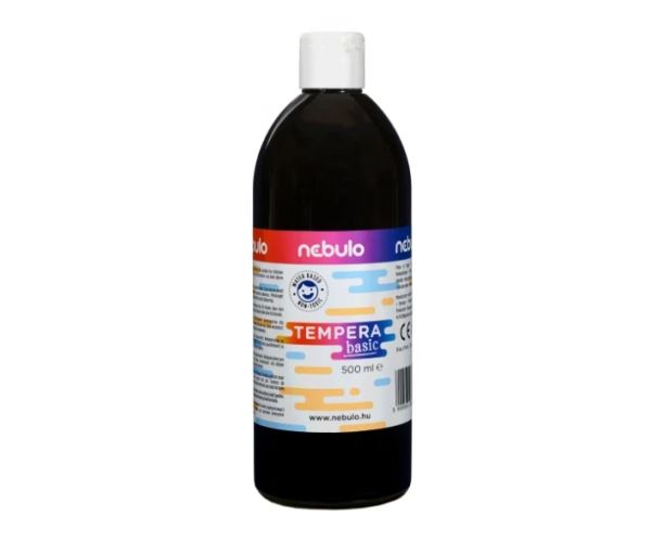 Nebulo: Crna tekuća tempera u boci od 500 ml
