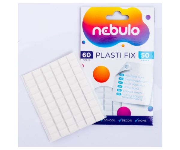 Nebulo: Plasti Fix ljepilo za plastelin 60kom - 50g
