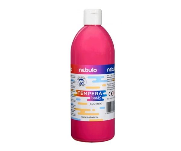 Nebulo: Ružičasta tekuća tempera u boci od 500 ml