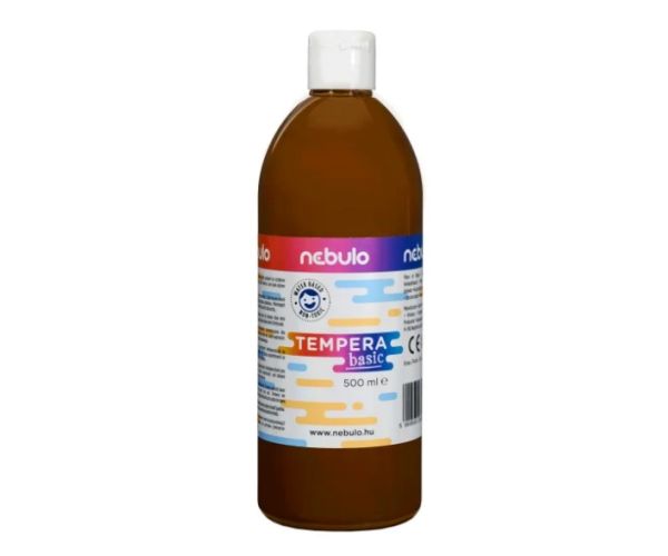 Nebulo: Smeđa tekuća tempera u boci od 500 ml