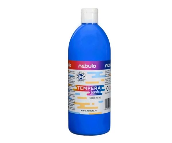 Nebulo: Svijetlo plava tekuća tempera u boci od 500 ml